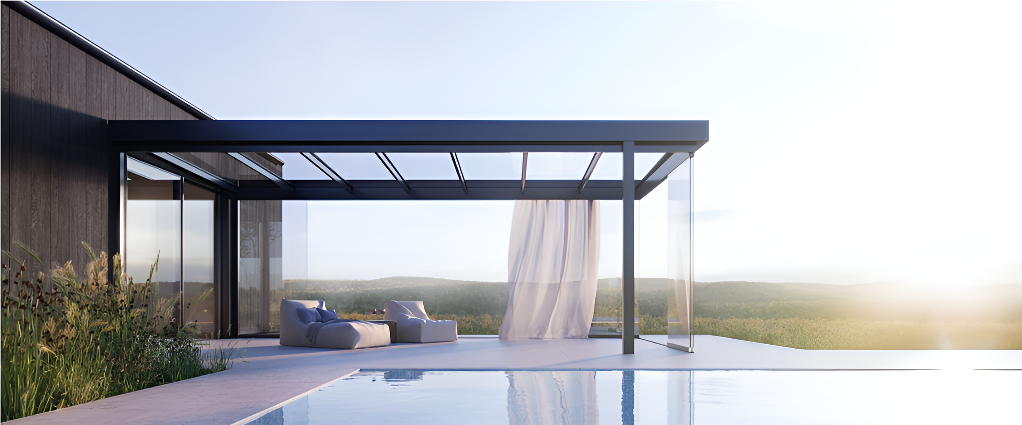 Pergola en aluminium