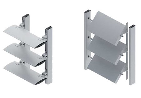 Brises Soleil Rectangulaire et Elliptique